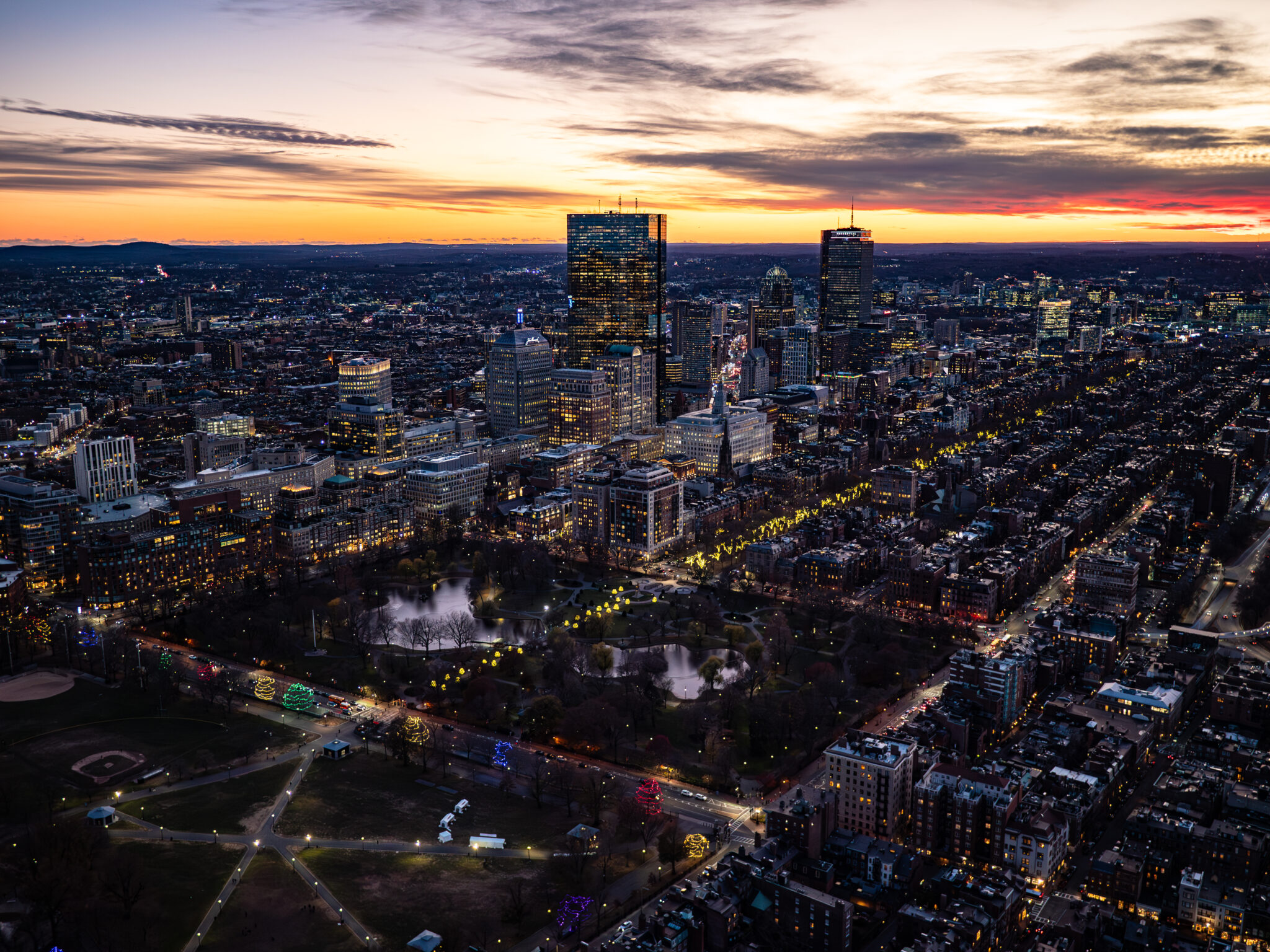 See the Boston City Lights from Above: Night Helicopter Ride Guide