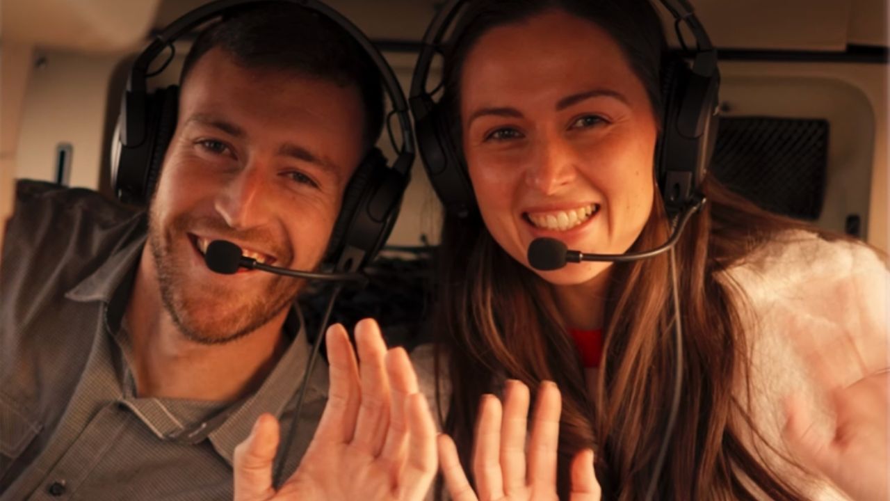 Couples enjoying private charter service
